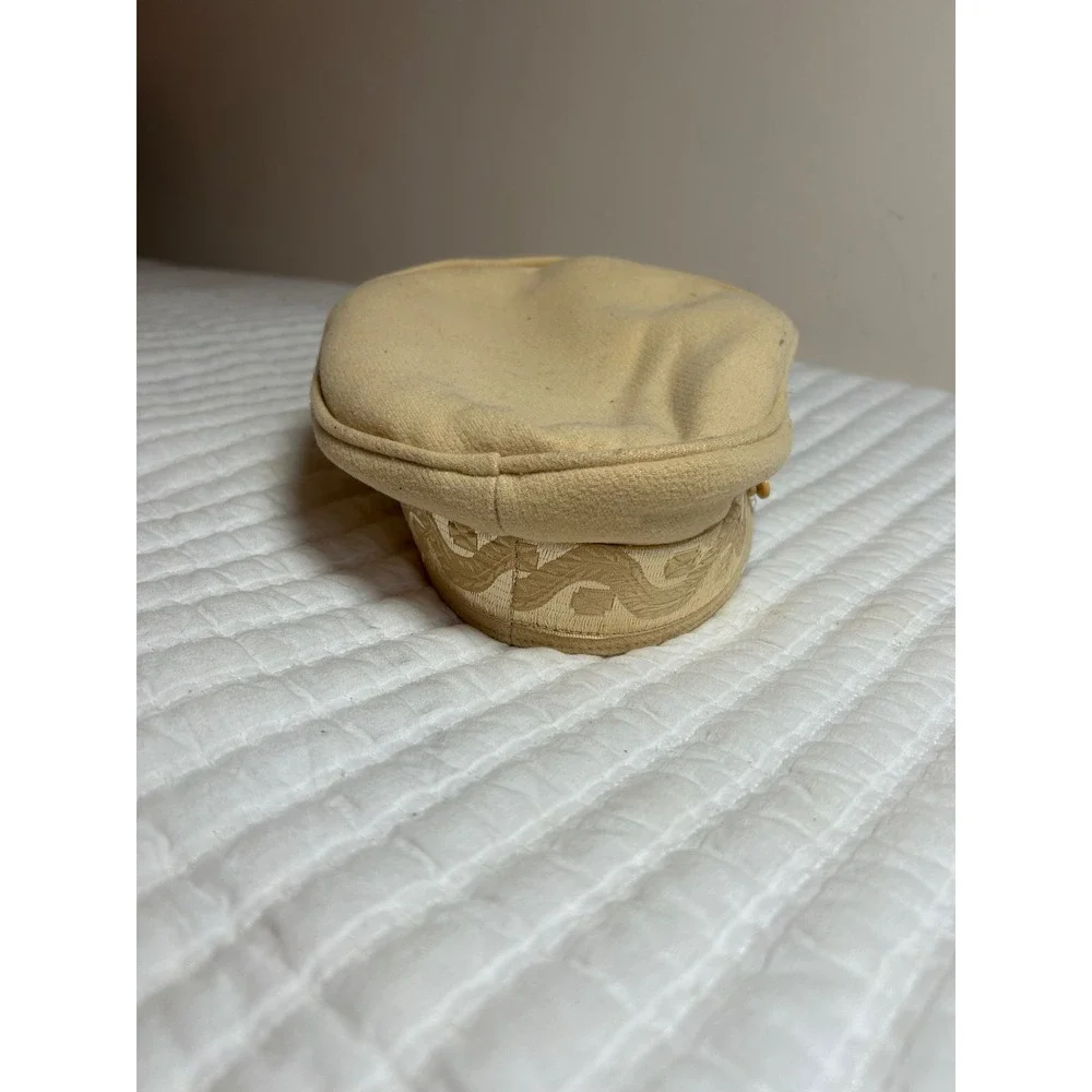 Lack‎ of Color Riviera Cap in Honey Captain Hat Size Small Nautical Inspired